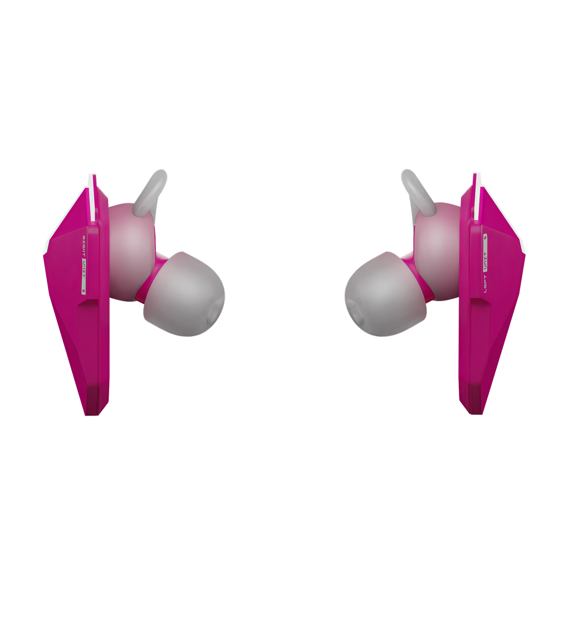 SANWEAR™ CHI in-ear Bluetooth earbuds top view