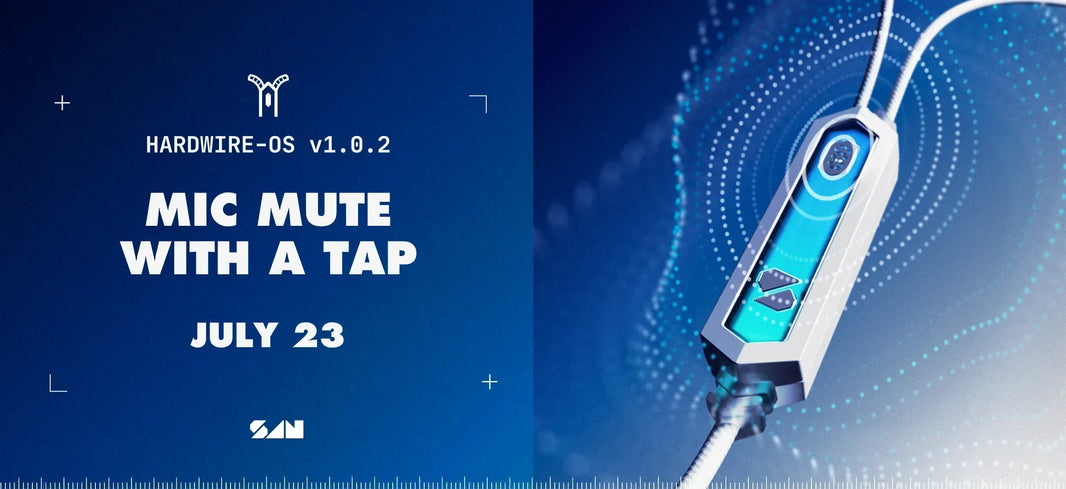 HARDWIRE-OS Update: Mute Your Mic Without Reaching for Your Phone