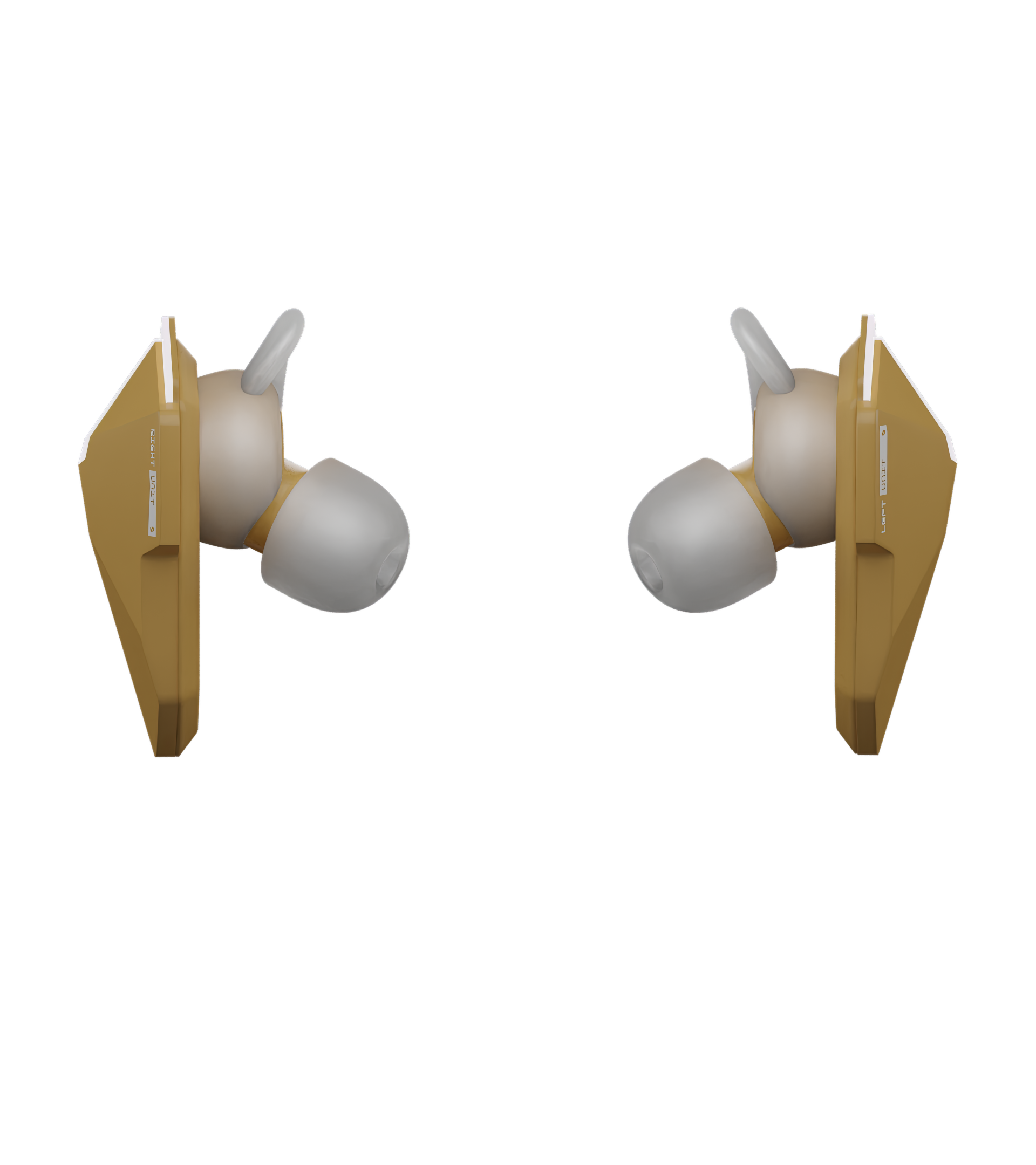 SANWEAR™ MECHA in-ear Bluetooth earbuds top view