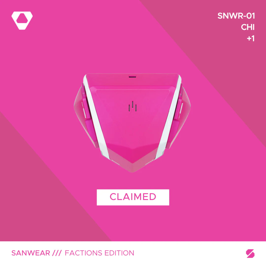 SANWEAR™ CHI faction bluetooth in-ear headphone claimable units