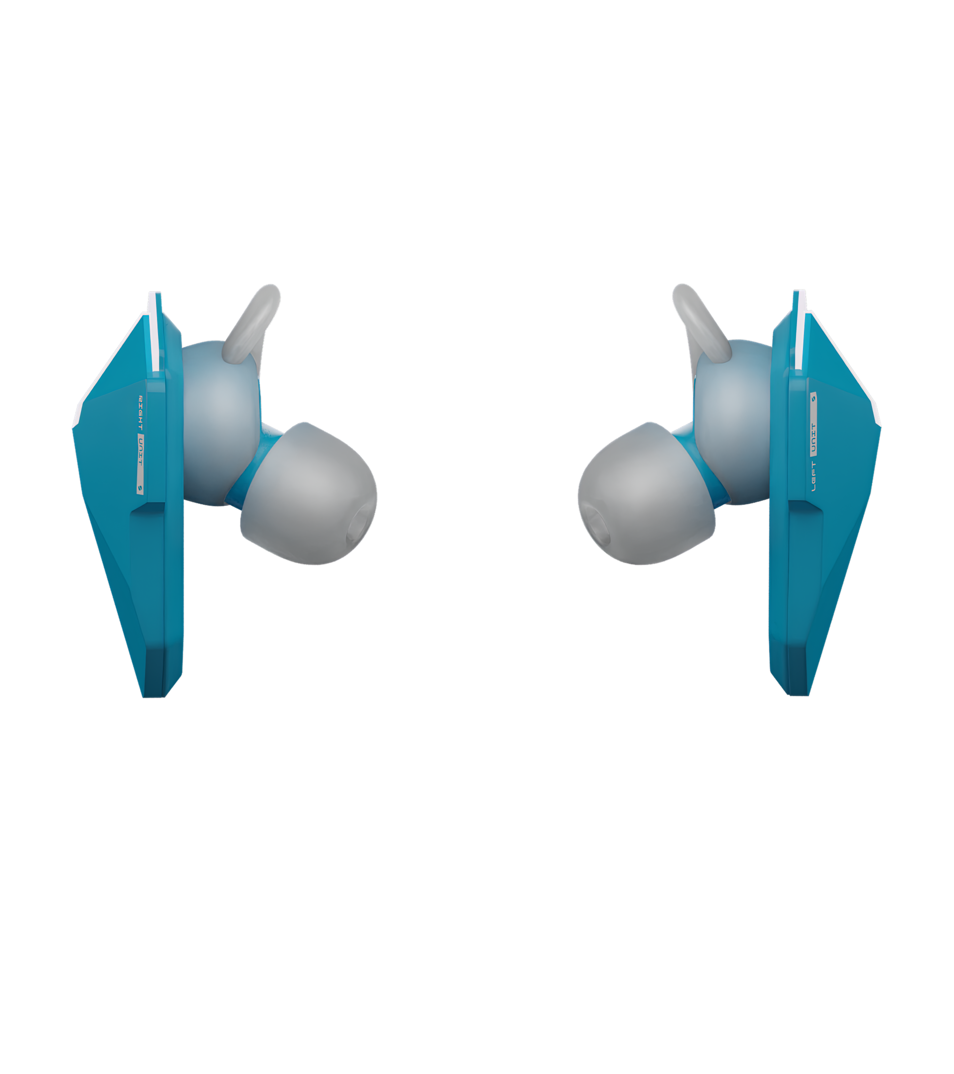 SANWEAR™ UMI in-ear Bluetooth earbuds top view